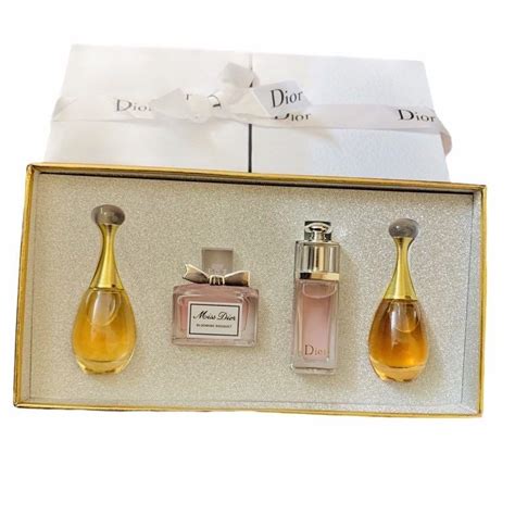 dior miniature perfume set